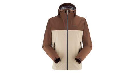 Veste imperméable homme lafuma shift clim beige/marron