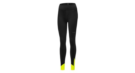 Mallas largas Run Gore Wear Concurve Thermo 2.0 para mujer Negro/Fluo