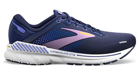 Chaussures de running femme brooks adrenaline gts 22 bleu violet