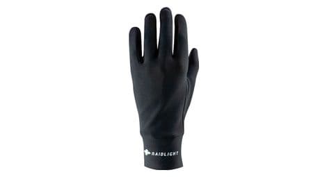 Raidlight trail touch guantes largos negros