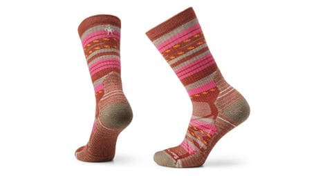 Calcetines smartwool light cushion crew margarita para mujer rojo