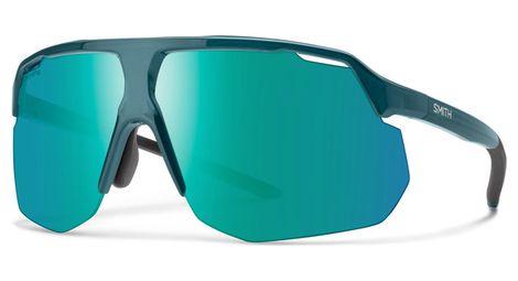 Occhiali da sole smith motive pacific crystal - lente a specchio chromapop opal