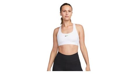 Nike swoosh light support bra wit