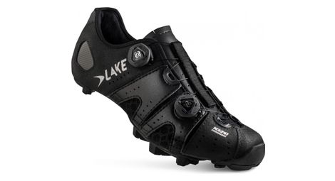 Zapatillas lake mx241 mtb negras / plateadas