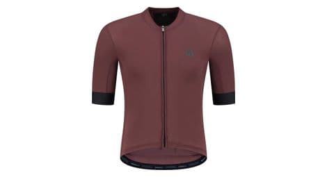 Maillot manches courtes rogelli signature rouge homme