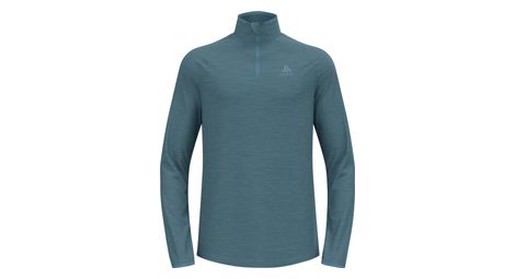 Maglione run easy long sleeve zip collar uomo