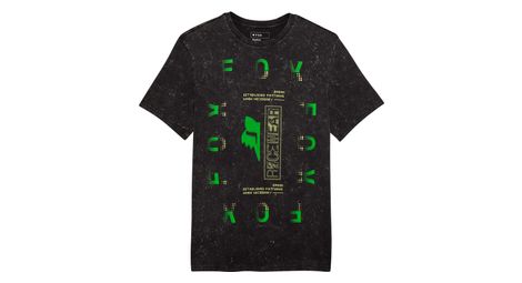 fox throttle kurzarm t shirt schwarz