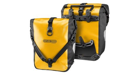 Paire de sacoches de porte-bagages ortlieb sport-roller classic quick-lock2.1 25 l jaune sun noir