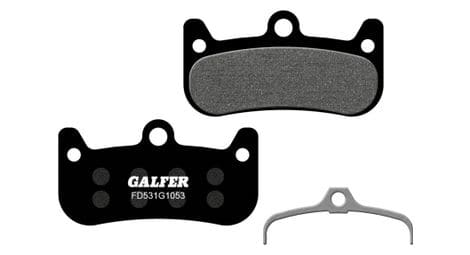 Paire de plaquettes semi-métalliques galfer fd531 g1053 performance pour freins formula cura 4