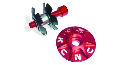 Kcnc etoile + capot de direction 11/8 rouge