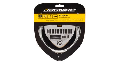 Jagwire 2x sport shift kit plata de ley