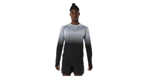 Maillot manches longues asicseamless noir gris
