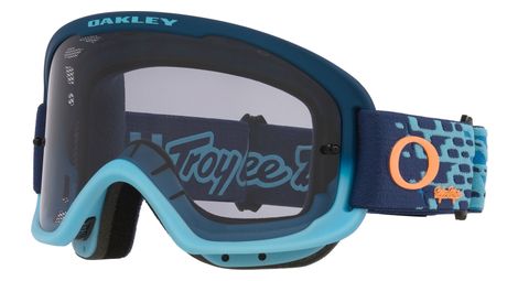 Gafas de MTB Oakley O-Frame 2.0 PRO MTB Troy Lee Designs Azul marino/Transparente/Gris claro/Ref.: OO7117-29
