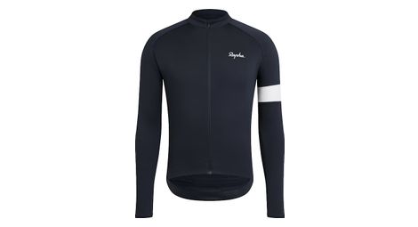 Maillot manches longues rapha core bleu fonce