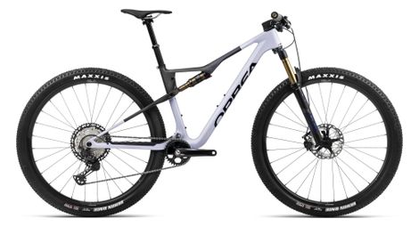 Vtt tout-suspendu orbea oiz m-pro shimano xt 12v 29 violet digital lavender carbon raw 2024