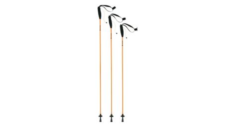 Paire de batons de trail marche ferrino eiger 115cm orange