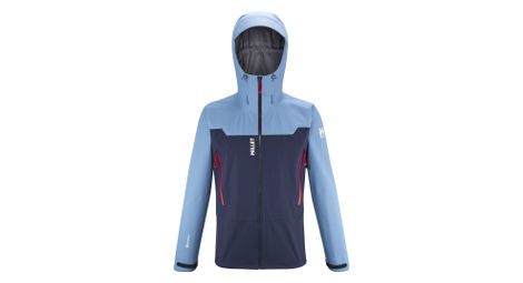 Millet chaqueta impermeable kamet light gore-tex azul