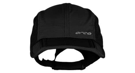 Gorra plegable orca negra