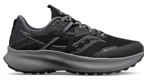 Zapatillas de trail saucony ride 15 tr gtx para mujer, color negro