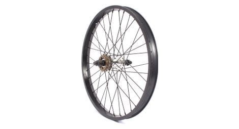 Bmx roue arrière noire 20  14mm khebikes