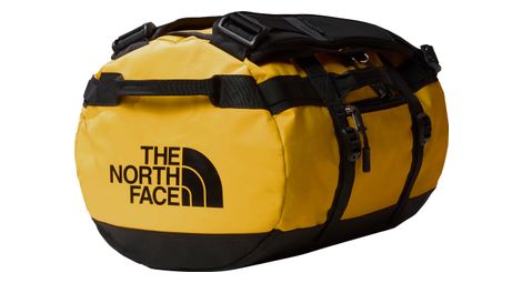 the north face base camp travel bag xs 31l yellow
