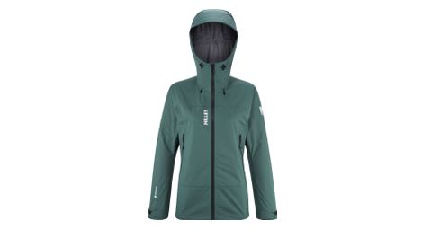 Chaqueta millet kamet gore-tex impermeable para mujer verde