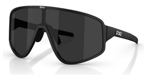 Unisex-Brille Bliz A004 Mattschwarz/Smoke