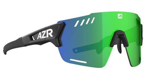 Gafas de sol azr aspin rx pantalla multicapa negra / verde