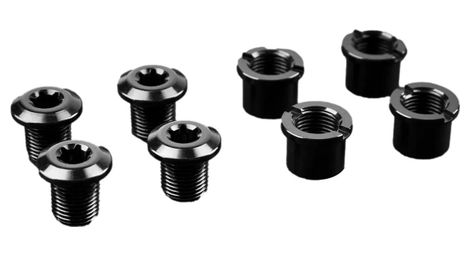 Kit vis cheminée absoluteblack 4 short alu torx 