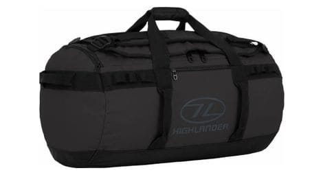 Sac de voyage imperméable storm 65l noir - highlander