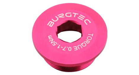 Vis de Pédalier Auto-Extractrice Burgtec Shimano Crank Bolt pour Shimano XTR/XT/SLX/LX/Deore/Saint/Zee/E-Bike Rose Toxic Barbie