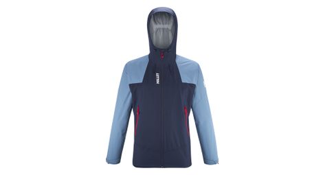 Millet fitz roy waterproof giacca blue men
