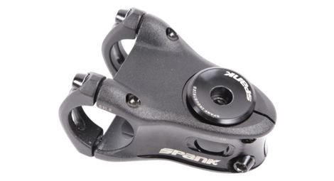 Spank Split 0° stem 31.8 mm Negro - Producto renovado