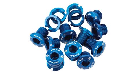 Vis cheminées box one m8.5 et m6 aluminium bleu (x5 unités)