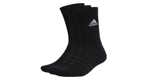 Adidas performance sportswear crew black unisex calzini x3