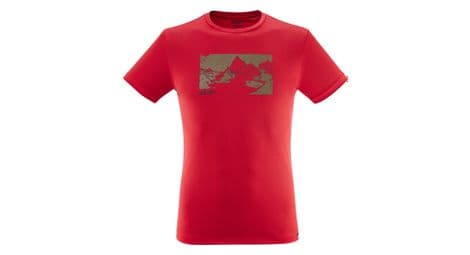 T-shirt millet wanaka fast rouge homme