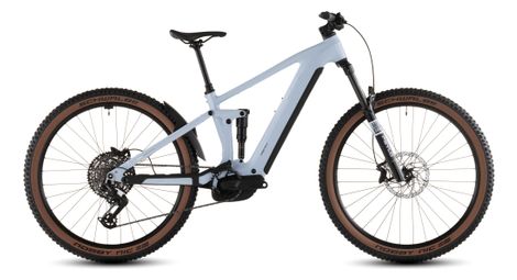 Cube stereo hybrid one44 ex 800 electric full suspension mtb sram eagle 90/eagle 70 12s 800 wh 29'' ice blue 2026