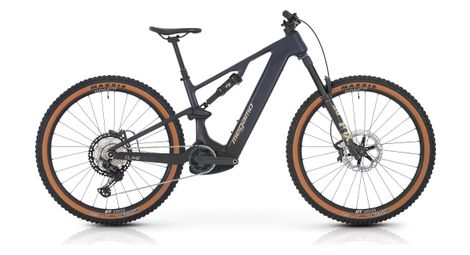 Vtt électrique tout-suspendu megamo flame crb 05 shimano deore xt 12v 800 wh 29 alpha navy - bleu marine 2026