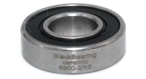 Roulement black bearing céramique 6900-2rs 10 x 22 x 6 mm