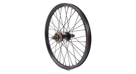 Bmx roue arriere blaze noir 18  14mm khebikes