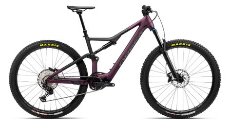 Orbea rise h20 mtb elettrica a sospensione completa shimano slx/xt 12s 540 wh 29'' metallic mulberry purple 2023