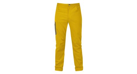 Pantalon d'escalade mountain equipment anvil jaune/gris