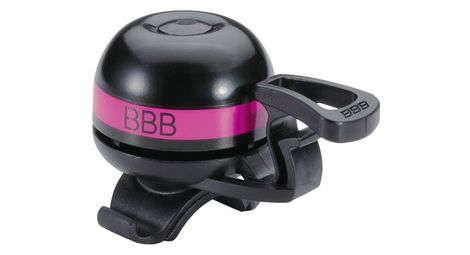 Fahrradklingel BBB EasyFit Deluxe Schwarz/Magenta