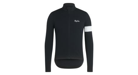 Rapha core winter jacket black / white