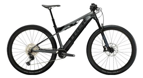 Produit reconditionné - vtt electrique tout-suspendu trek e-caliber 9.6 shimano deore / xt 12v 250wh 29 gris lithium / noir 2e gén