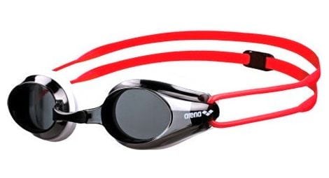 Lunettes de natation arena tracks junior gris/blanc/rouge enfant