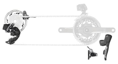 Groupe route sram red etap axs 1x groupset post mount disc