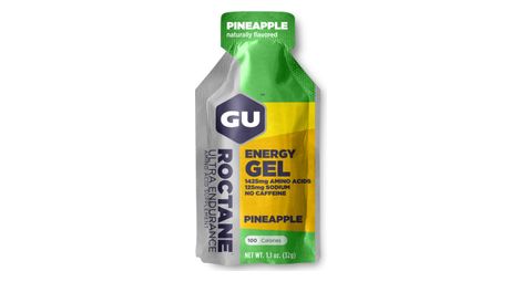 Gu gel energetique roctane ananas 32g