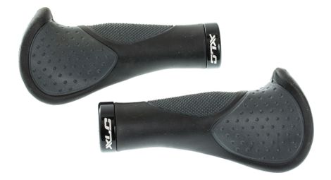Xlc poignees ergonomiques gr s22 noir