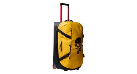 The north face rolling thunder 95l yellow rolling bag